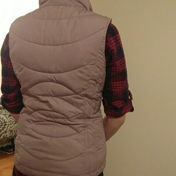 Champion Quilted Puffer Vest Lilac Small Outdoor Hiking Activewear - Picture 4 of 4